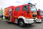 Feuerwehr Harsum/Borsum MAN TGM GW-L am 18.05.19 auf der RettMobil in Fulda
