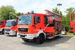 Feuerwehr Darmstadt Griesheim HLF20 am 26.05.19 beim Kreisfeuerwehrtag in Michelstadt (Odenwald)