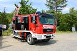 Feuerwehr Helmstedt Bargen MAN TGM LF10 am 26.05.19 beim Kreisfeuerwehrtag in Michelstadt (Odenwald)