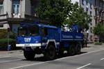 THW Frankfurt MAN LKW Kran am 02.06.19 bei der großen Parade zum Jubiläum 150 Kreisfeuerwehrverband Frankfurt