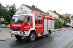 Feuerwehr Riedtstadt Goddelau MAN Löschfahrzeug am 16.06.19 beim Kreisfeuerwehrtag in Mörfelden 