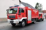 Feuerwehr Groß Gerau MAN TGM GW-L am 16.06.19 beim Kreisfeuerwehrtag in Mörfelden 