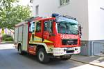 Feuerwehr Schwalbach MAN TGM LF20 am 23.06.19 in Eschborn 