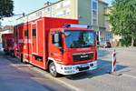 Feuerwehr Kassel MAN TGM ELW2 am 25.08.19 beim Tag der offenen Tür
