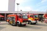 Feuerwehr Dieburg Mercedes Benz RW1 und MAN TGM TLF20/40 am 01.09.19 beim Tag der offenen Tür