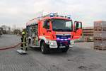 Feuerwehr Kleinostheim MAN TGM TLF3000 (Florian Kleinostheim 21/1) bei der Jahresabschlussübung am 24.11.19 