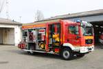 Feuerwehr Altenstadt (Hessen) MAN TGM HLF20/16 am 14.03.20 bei einen Fototermin 