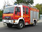 =MAN LF 10.180 als Löschgruppenfahrzeug der Feuerwehr SEEHEIM steht in Hünfeld anl.