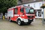 Feuerwehr Usingen im Taunus MAN TGM LF20 am 28.08.21 bei der Fahrzeugvorstellung
