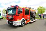 Feuerwehr Steinau MAN TGM Löschfahrzeug am 13.05.22 auf der Rettmobil in Fulda