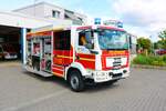 Feuerwehr Neu-Isenburg MAN TGM StlF 20/25 (Florian Isenburg 1/40-1) am 21.05.22 bei einen Fototermin