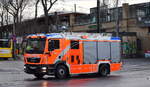 Berliner Feuerwehr mit einem LHF 20/12 DLS (MAN TGM 12.290 4x2 BL, Aufbau Fa.