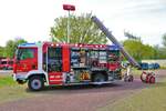 Feuerwehr Maintal MAN TGM/Rosenbauer AT HLF20 (Forian Maintal 3-46-1) am 22.04.23 bei einen Fototermin