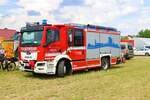 Feuerwehr Pfungstadt MAN TGM HLF20 am 08.06.23 auf dem Hessentag in Pfungstadt