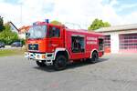 Feuerwehr Altenstadt (Hessen) MAN TLF24/50 (Florian Altesntadt 1/24) am 29.07.23 bei einen Fototermin.