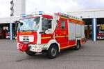 Feuerwehr Neu-Isenburg MAN TGM HLF1 (Florian Isenburg 1/46-1) am 23.03.24 bei einen Fototermin.