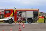 Feuerwehr Langen MAN TGM TLF bei einer Großübung am Flugplatz Egelsbach am 20.04.24.