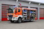 Feuerwehr Langenselbold MAN TGM 18.320 Ziegler TLF4000 (Florian Langenselbold 1-24-1) am 19.10.25 bei einen Fototermin. Danke für das tolle Shooting