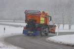 Die Autobahn Gmbh Autobahnmeisterei Langenselbold MAN TGS Winterdienstfahrzeug am 26.01.26 in Langenselbold West