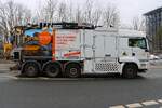 Stadtwerke Offenbach MAN TGS 35.500 mit MÜLLER Umwelttechnik Canalmaster Aufbau am 05.02.26 in Offenbach am Main