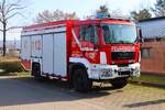 Feuerwehr Mainaschaff MAN TGM RW am 07.03.26 in Kleinostheim bei einer Großübung