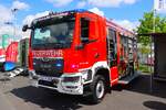 MAN TGM 16.320 Rosenbauer HLF am 08.05.26 in Fulda auf der Rettmobil