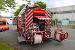 MAN TGS 35.520 Rosenbauer ULF Infraserv Wiesbaden Werkfeuerwehr (Florian Kalle 50/28-2) am 14.05.26 beim Tag der offenen T�r der Feuerwehr Mainz-Kostheim.