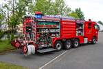 MAN TGS 35.520 Rosenbauer ULF Infraserv Wiesbaden Werkfeuerwehr (Florian Kalle 50/28-2) am 14.05.26 beim Tag der offenen T�r der Feuerwehr Mainz-Kostheim. Danke f�r das spontane Shooting
