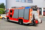 MAN TGM 15.290 Rosenbauer HLF20/16 Reservefahrzeug Berufsfeuerwehr Frankfurt am 24.05.26 beim Tag der offenen T�r der Feuer- und Rettungswache 3 in Frankfurt Nied