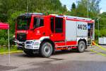 MAN TGM 18.320 Ziegler HLF (Florian Bundeswehr 44/25) Bundeswehr Feuerwehr am 06.06.26 beim Tag der Bundeswehr in Kastellaun 