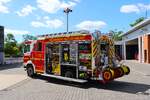 Feuerwehr Neu-Isenburg MAN TGM 13.290 EMPL HLF1 (Florian Isenburg 1/46-1) am 13.06.26 bei einen Fototermin.