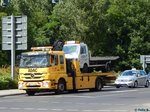 Mercedes-Benz Axor Abschlepper vom ADAC in Eberswalde am 09.06.2016