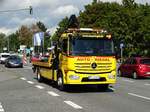 Auto Riegel Mercedes Benz Atego Abschlepper am 16.09.17 in Mainz Kastel   