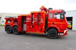 Mercedes Benz 2633 Abschleppdienst Loosen LKW Abschlepper mit Brechtel Aufbau am 14.06.26 bei einen Fototermin.