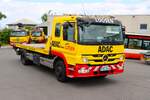 Mercedes Benz Atego 1324 Abschleppdienst Loosen am 14.06.26 bei einen Fototermin.