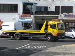 MB Atego als Bergefahrzeug für PKW und Transporter unterwegs in Puerto del Carmen/Lanzarote im Januar 2010