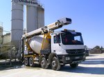 Actros betonmischer mit forderband
