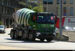 Mercedes Betonmischer unterwegs in Schaan/FL am 30.04.2026