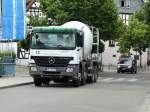Mercedes Benz Actros Betonmischer am 11.06.14 in Bad Vilbel