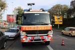 Feuerwehr Frankfurt am Main Mercedes Benz Atego LF20 am 26.10.19 bei der Herbstabschlussübung der Jugendfeuerwehr Frankfurt am Main 