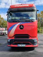 =MB Actros L der Spedition STEMPIHAR rastet im August 2026 auf dem Rasthof Werneck