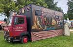 =MB 814 des Artistikunternehmens GILBERT, gesehen
 beim Hessentag in Fulda, 06-2026