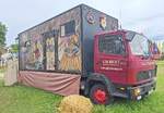 =MB 814 des Artistikunternehmens GILBERT, gesehen
 beim Hessentag in Fulda, 06-2026