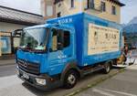 =MB Atego 815 bringt frische Getr�nke nach Berchtesgaden im August 2026