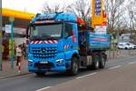 August Fichter Mercedes Benz Arocs 2853 am 13.03.26 in Frankfurt am Main 