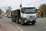 Seliger Mercedes Benz Arocs 1845 Sattelzugkipper am 13.03.26 in Frankfurt am Main 