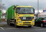 MB Actros 2636 Müllwagen in Euskirchen - 26.02.2014