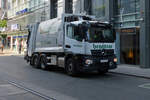 Mercedes Benz 2736, Müllentsorgungsfahrzeug in den Straßen von Wien gesehen.