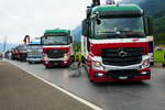 Imbach Logistik MB Actros beim Trucker Festival Interlaken am 26.6.16.