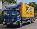=MB Atego des Transportsdienstleisters ORLEB unterwegs für die Spedition DACHSER, 07-2025